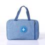 Gelory Wet Dry Separated Sports Cosmetic Wash Hand Bag Travel Toiletry Bag Waterproof Storage Sundries Beach Bag