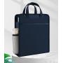 HR158 Men's Business Briefcase Oxford Cloth A4 Data Handheld Document Bag Zipper Customized Logo Office Meeting Document Bag
