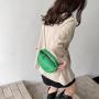 Women's Light Casual Small Single Shoulder Bag Metal Chain Solid Color Crossbody Bag Retro Soft Fashion Mini Clutch Bag Handbag