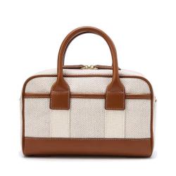 OEM ODM Women Purse And Handbags Fashion Lady Canvas And Leather Traveling Small Tote Bags