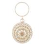 Wholesale bridal wedding party evening bags women clutch purse round spherical pearl bag for woman clutches