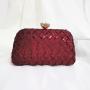 Popular sequins purse bridal purse party wedding bag fold gold glitter fabric evening clutch bags for woman pochette femme