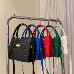 Women's Handbag Casual One Shoulder Messenger Bag Fashion Trend Solid Square Simple Small Square Bag