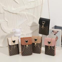 Printed Mobile Phone Bag Wholesale 2024 Women's Messenger Bag Wholesale New Fashion Shoulder Crossbody Bag