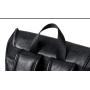 ZF182 Men Backpack PU Computer Bag Breathable Waterproof Schoolbag Fashion Popular Outdoor Travel Shoulder Bag USB Port