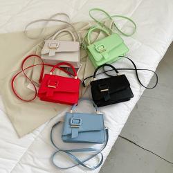 2024 New Arrival Bags Brand Golden Chain PU Leather Shoulder Bags Ladies Trendy Fashion Women's Handbags