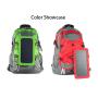 ZWY073 New Unisex Outdoor Riding Solar Charging Backpack Nylon Travel Hiking Camping USB Storage Bag Wholesale Eco-friendly Bag