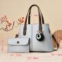 New Wholesale Luxury Leather Brand Designer Young Ladies Handbags High Quilted Trendy PU Leather Women's Tote Bags