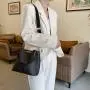 New Design Canvas Tote Bag Plain Pu Leather Handbags Bags Briefcase Satchel Laptop Sac A Main Femme Leather Crossbody Bags