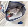 HR035 Latest Fashionable Female High School Student Backpack Nylon Ins Lightweight Casual Bag Recycle Daily Young People Bag