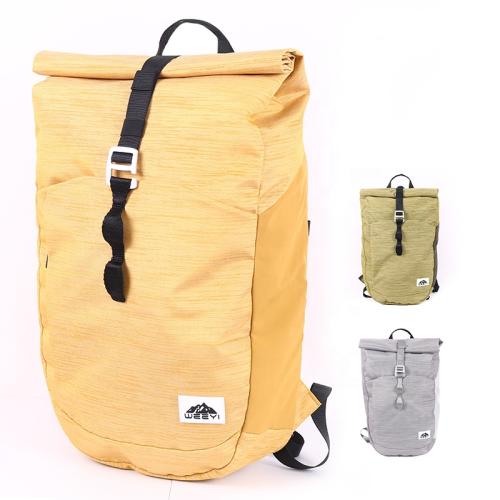 CHANGRONG Custom  Lightweight recycled Polyester top roll sports travels backpacks