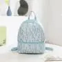 2024 Women's Small Schoolbag for Foreign Trade New Fashionable Letter Printed Casual Multi-Use Shoulder Bag Lady Style