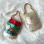 Custom 2024  New Fairy Shell Bag Sequin Hand Weaving Beaded Handbag Crossbody Phone Ladies Party Elegant