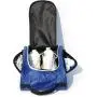 Gelory OEM Custom Logo Travel Golf Shoe Bag Outdoor Zippered Carrier Shoe Bags with Ventilation 3 External Pockets for Golf Accessories