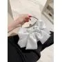 New Elegant women party clutch bags dinner dress champagne handbag evening wedding silk satin bowknot handbags for women