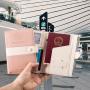 ZR759 Passport RFID PU Bag Travel Document Waterproof Passport Cover Multi Card Wallet Ticket Passport Clip Customized logo