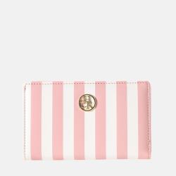 SUSEN CHRISBELLA ODM OEM New Arrival 2024 hot sale wholesale Pu Leather custom striped coin purse designer women's wallets