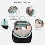 LOVEVOOK Fashion Backpack Nylon Quality Purse Custom Small Mini Bags School Backpacks Ladies Casual Lightweight school Backpack