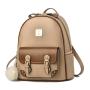 2024 Fashion velvet women's Leisure Bags laptop Women's Leather hiking Backpack For School