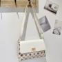 New Design Women's Single Shoulder Shoulder Bag Small Square Bag 2023 Korean Fashion Pu Leather Women's Crossbody Bag