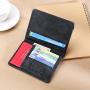 Wholesale RFID Travel Leather Wallet For Men Credit Card Cover Boarding Passes Notes Travel Document Organizer Passport Holder