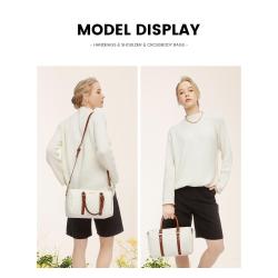 LOVEVOOK Custom Fashion Classic Women's Tote Bags Pu Leather Lady Hand Bags High Quality Luxury Ladies Top Handle Handbags