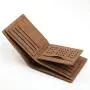 ZR942 Men's Short Wallet Retro Pu Leather Wallet Horizontal Square ID Card Holder Purse Business Coin Wallet Father's Day Gift