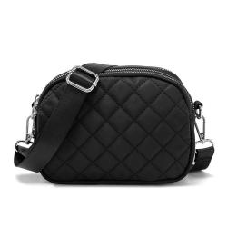 KBW064 2023 New Versatile Fashion Rhombus Cross-body Women Bag Trend Bag High Quality Waterproof Nylon Shoulder Bag