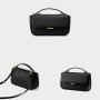 2024 Fashion Ladies Women Small Satchel Vegan Leather Bags Brass Hasp Shoulder Messenger Bags for Women Casual Crossbody Bag