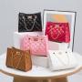 Hot Sale Custom Logo Women's Handbag Single Strap Square Chain Messenger Purses Embroidery Decoration Fashionable Shoulder Bags