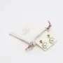 Hot Stamping Mini Faux Suede Necklace Bracelet Packaging Pouch Luxury Microfiber Drawstring Earring Jewelry Bag