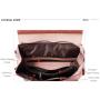 Realer brand back packs trending vintage travel school bag leather women backpacks.