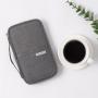 ZF221  Waterproof Passport Bag Multifunctional Document Storage Bag Large Capacity Card Bag Travel Abroad Portable Wallet