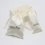 Custom Logo Printing Soft Satin Bag For Hair Underwear Gift Cosmetic Packaging Luxury Matte Silk Satin Drawstring Pouch