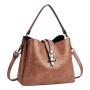 2022 New Style Bucket Women Bags Fashion Large Capacity Tote Bags For Ladies Pu Quality Shoulder Women Handbags Wholesale