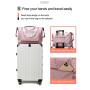 Large Capacity Waterproof Pouch Tote Carry On Luggage Portable Unisex Duffle Duffel Bags Organizer Handbag Foldable Travel Bag