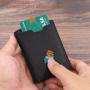 Wholesale Minimalist RFID Credit Card Holder Metal Slim Wallet
