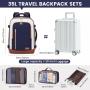 LOVEVOOK 2024 New Style 4pcs/set Custom Waterproof Business Travel Laptop Backpack High Quality Daypack Work Travel Backpack Bag