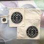 Custom Logo Muslin Cotton Drawstring Packaging Bag Natural Gift Packaging Pouch
