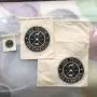 Custom Logo Muslin Cotton Drawstring Packaging Bag Natural Gift Packaging Pouch