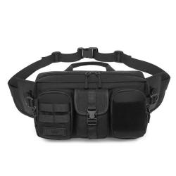 ZF107 New Retro Tactical Waist Pack Men Oxford Cloth Outdoor Sports Bag Waterproof Breathable Casual Travel Messenger Bag