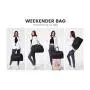 LOVEVOOK Weekender Bag for Women Cute Gym Duffel with Toiletry handbag Carry On Bag Overnight Travel Tote Bag with laptop pocket