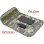 protection rfid signal blocking bag shielding pouch wallet anti-theft hanging neck id phone cellphone bag