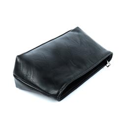 Luxury Leather Stash PU Pouch Stash Bag Lady Odorless Bag Smell Proof Storage Case Carbon Lined Bag