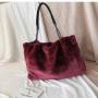woman hand bage bags ladies fur bag