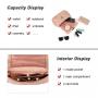 2024 new fashion simple women's crossbody bag large leather shoulder bag metal chain fashion handbag