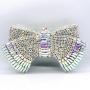 Luxury butterfly studded diamond clutch bag banquet full rhinestone bags women handbag stone evening bag