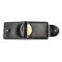 CUIKCA PU Leather Men Mini Wallets Slim Metal Money Clip For Men New Fashion Hasp Purse Business ID & Credit Card Holders
