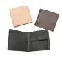OEM custom vegetable tanned leather wallet genuine wallets custom leather wallet