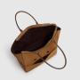 2023 Designer Handbags Dark Color Custom Logo Crossbody Suede Leather Tote Bags For Women